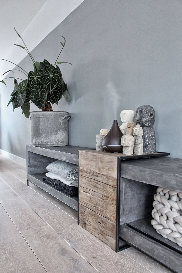 Unity - Geurwolkje® Aroma Diffuser - Donker hout - 400 ml