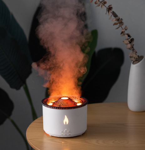 LAVASCENT | Ultrasone Vulkanische Vlam Aroma Diffuser